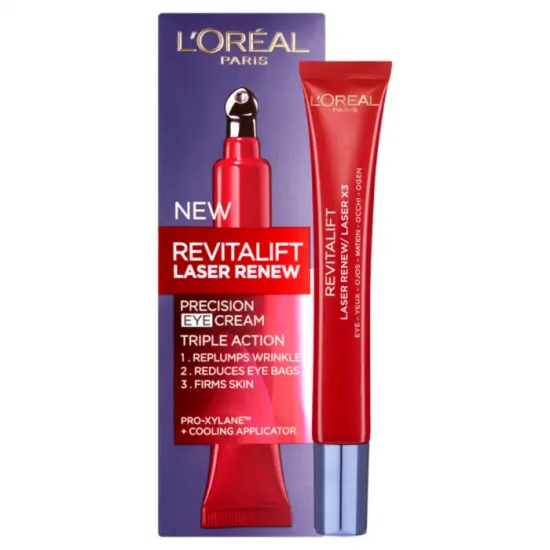 L'Oreal new Revitalift laser renew eye cream