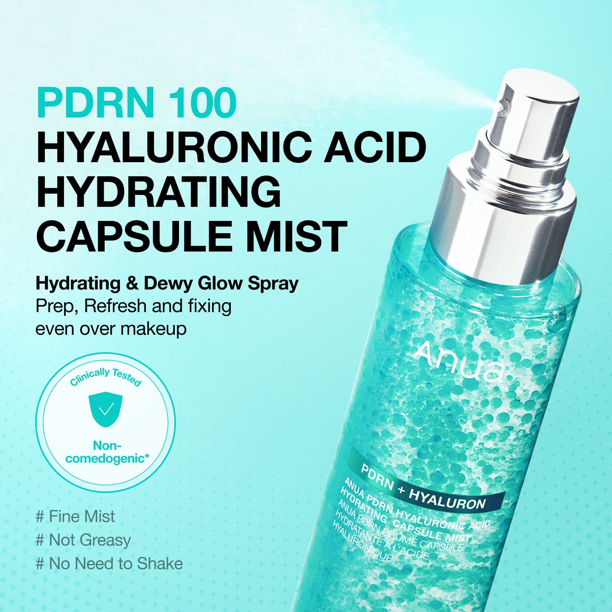 ANUA PDRN + Hyaluronic Acid Moisturising Mist