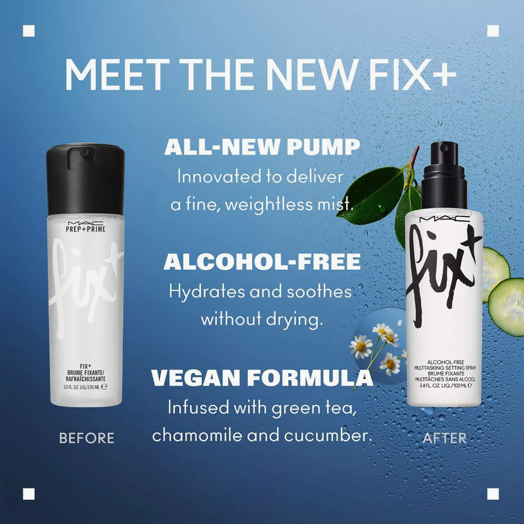 MAC Fix+ Alcohol-Free Multitasking Setting Spray (100ml)