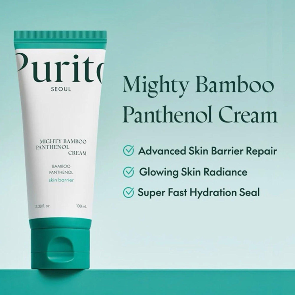 Purito Mighty Bamboo Panthenol Skin barrier Moisturiser 100 ML