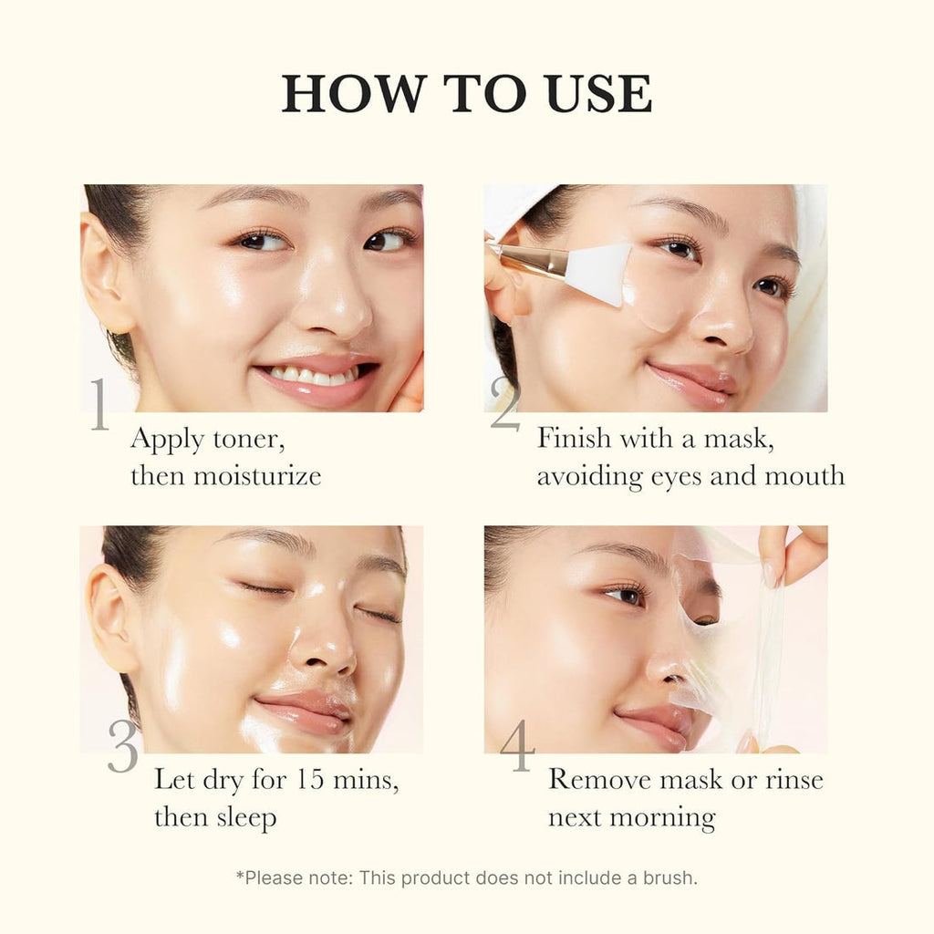 MEDICUBE Kojic Acid Turmeric Night Wrapping Mask
