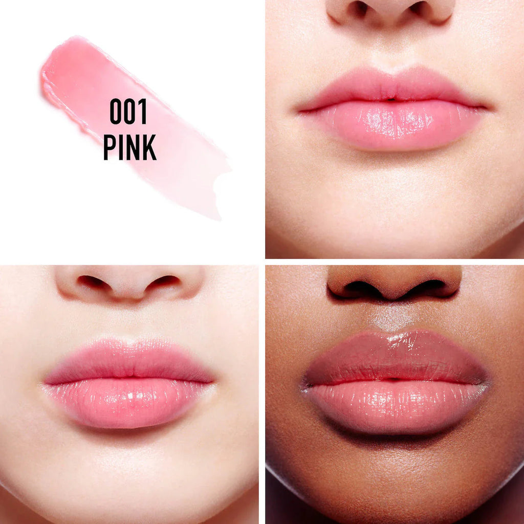 Dior Addict Lip Glow Lip Balm Lip Kit - 004 Coral +001 Pink