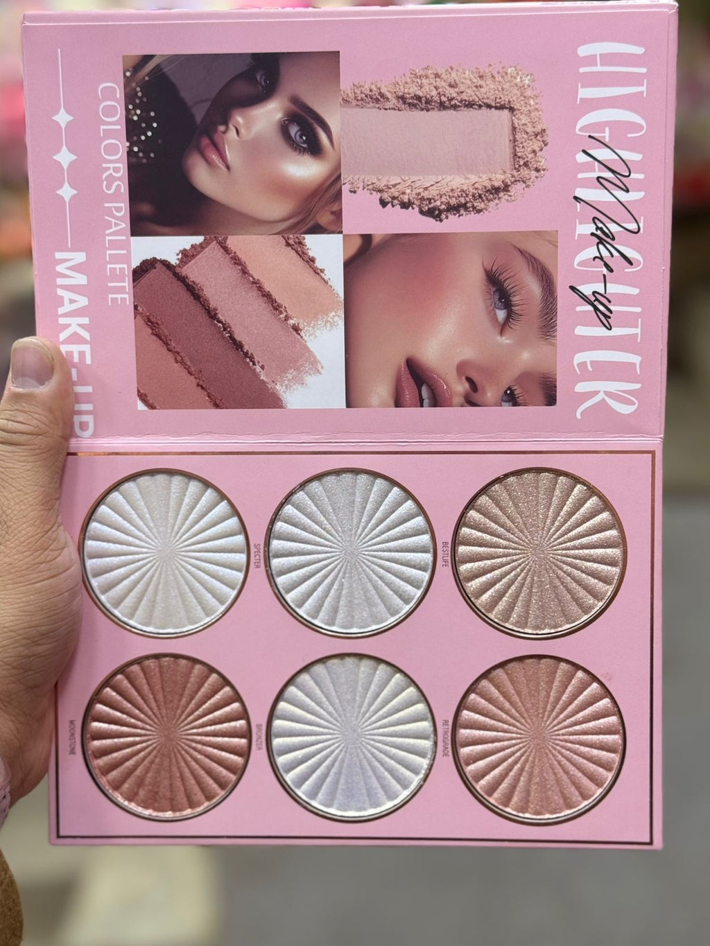 Mocallure All in One 6 folding Make-up Palette