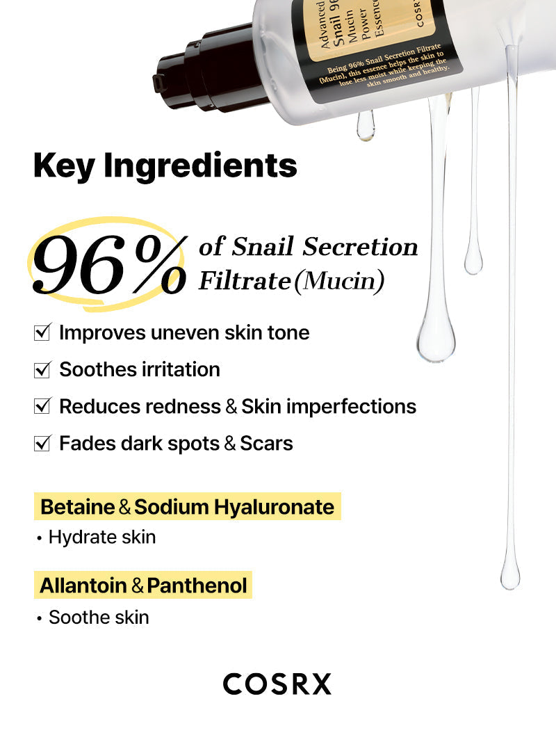 Cosrx Advanced Snail 96 mucin Power essence 100 ML.