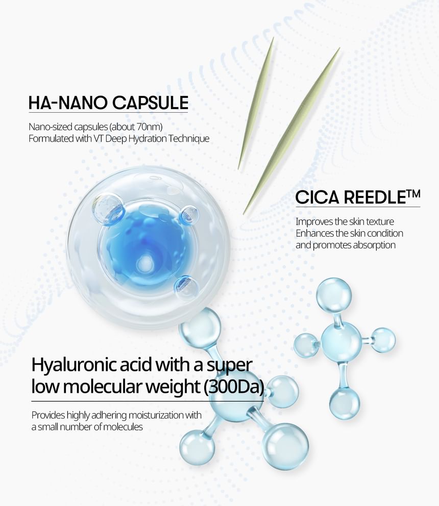 VT Cosmetics Hydrop Reedle Shot 300hL 50ml