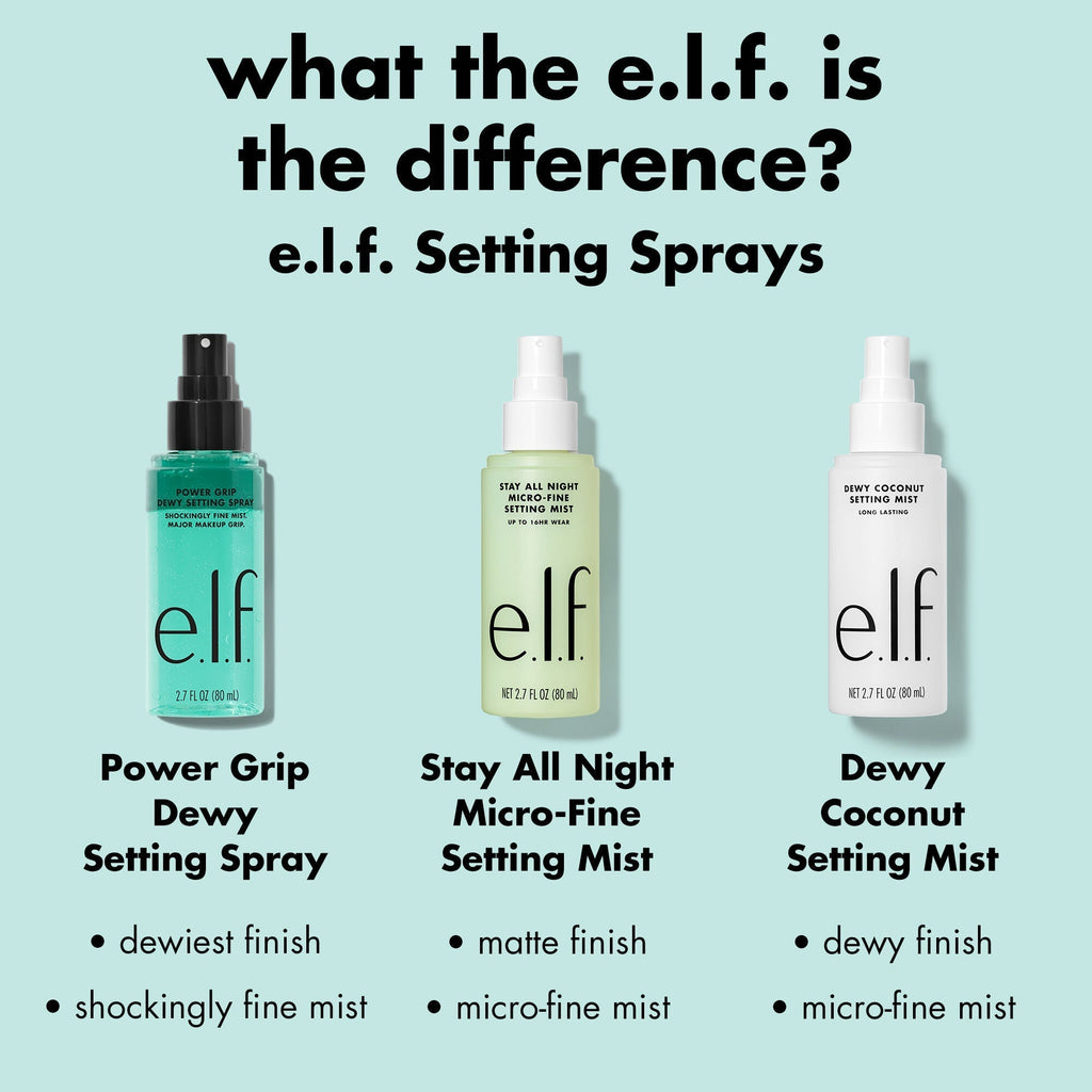 ELF Power Grip Dewy Setting Spray 80 ml
