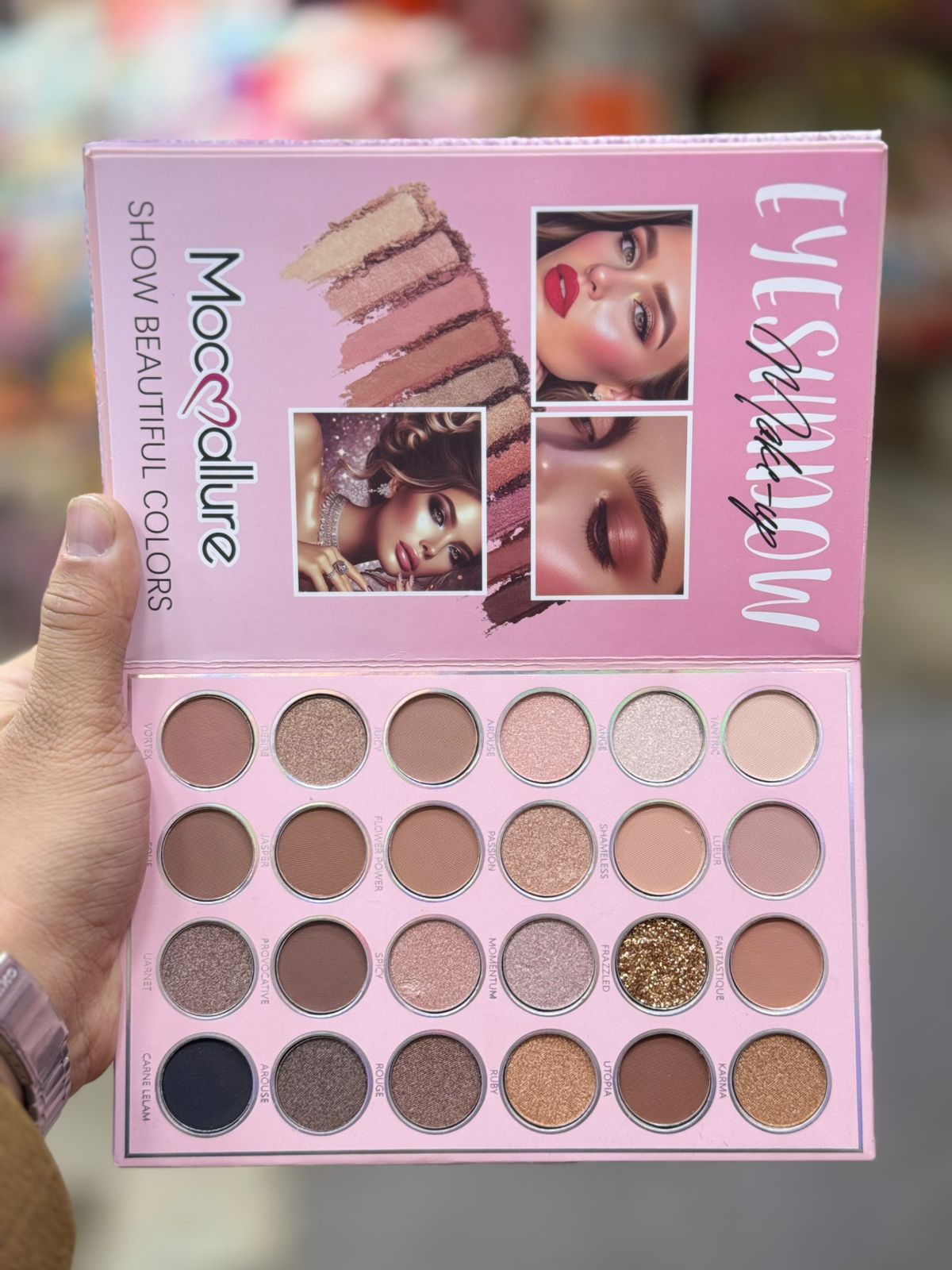Mocallure 7 Folding All in one Multi Color Make-up Palette