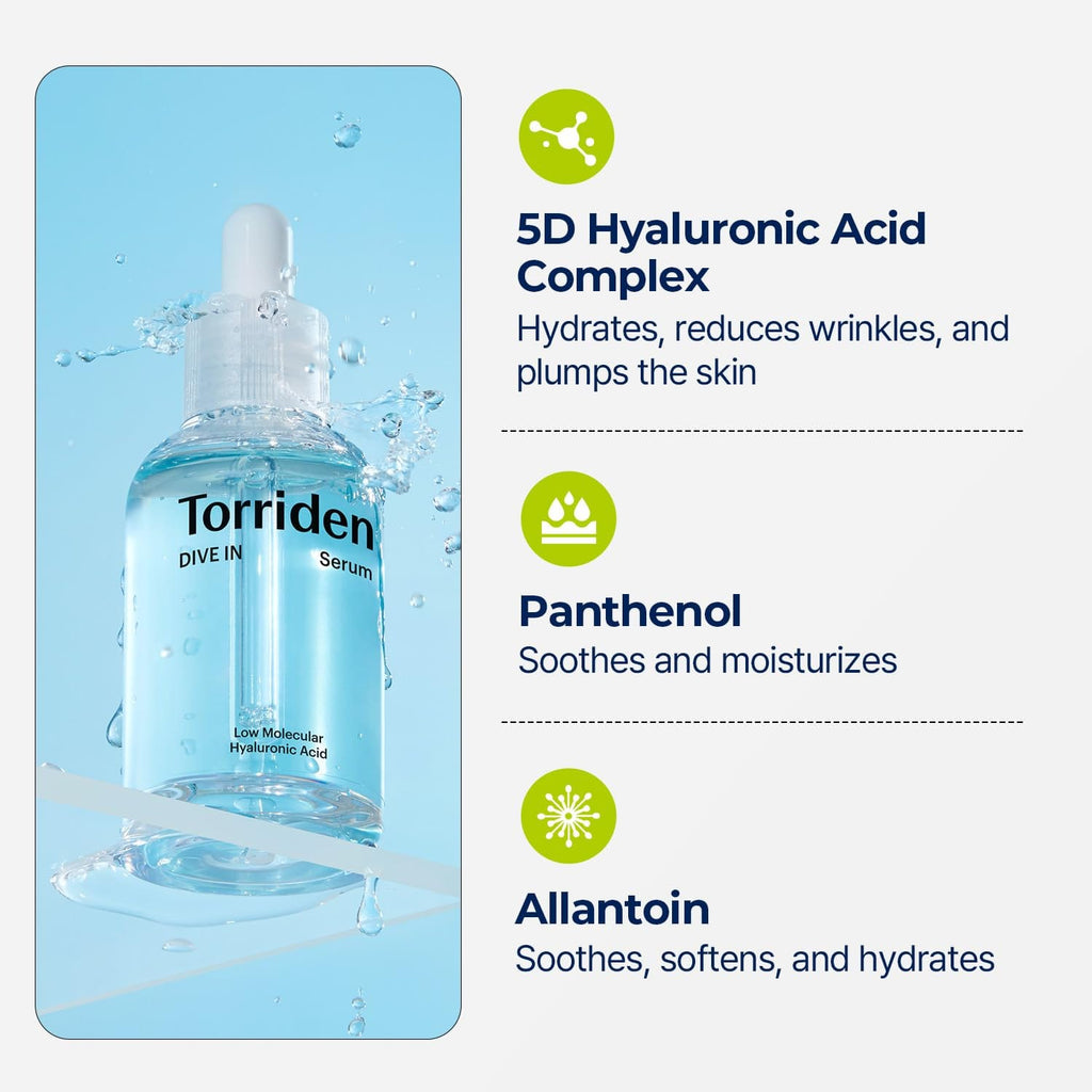 Torriden DIVE IN Low Molecular Hyaluronic Acid Serum 50ml