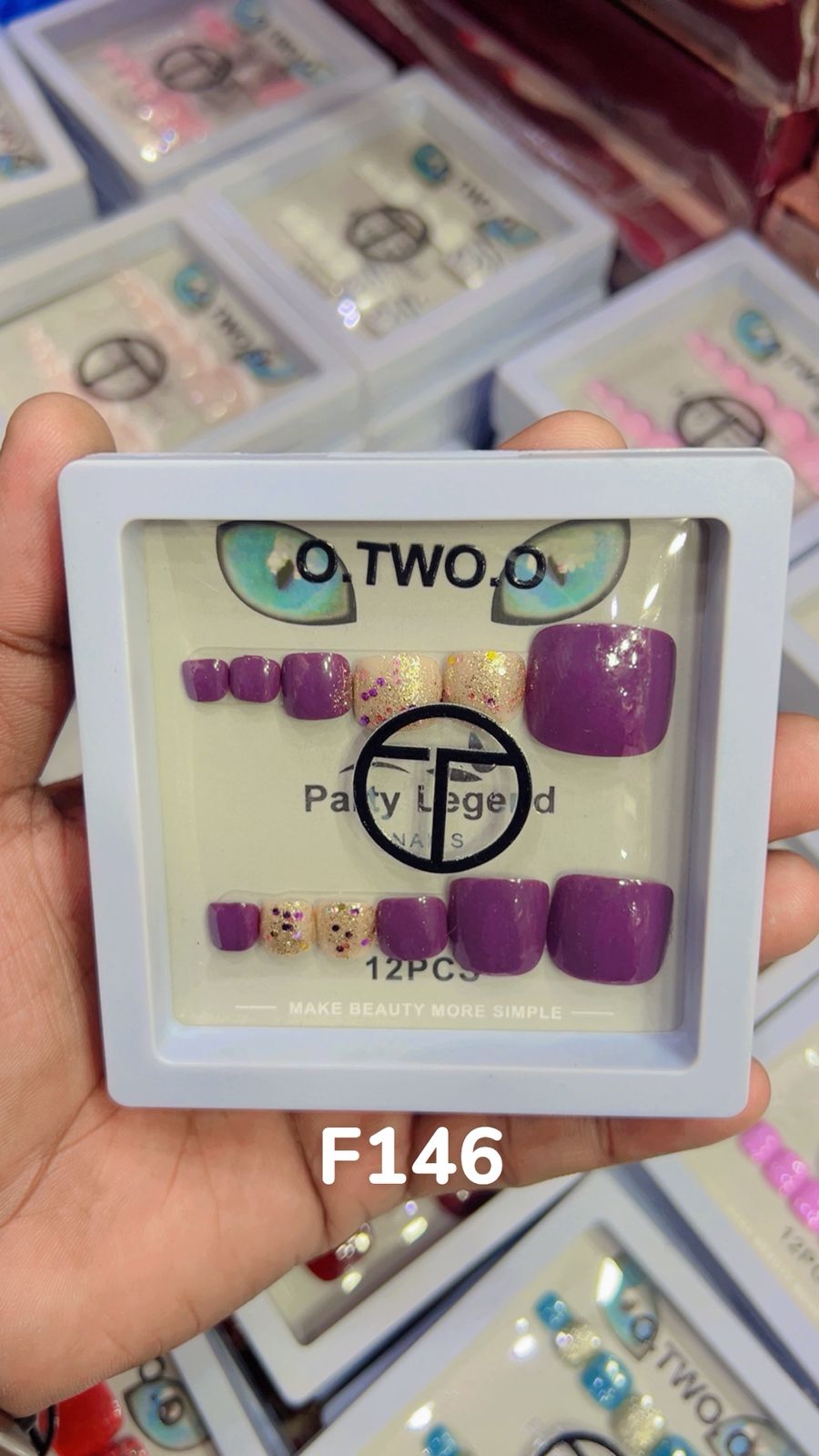O.Two.O Nails 12pcs Box