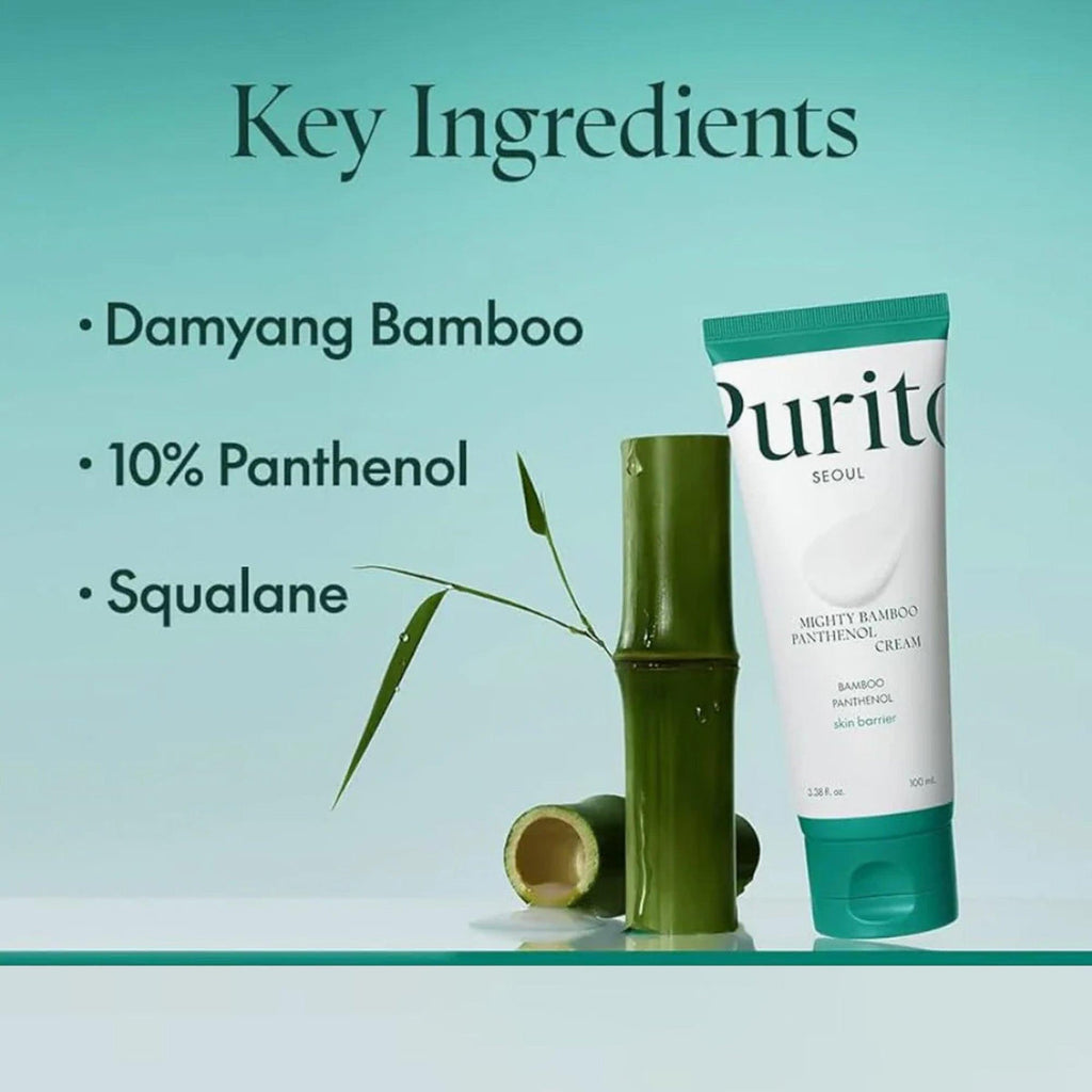 Purito Mighty Bamboo Panthenol Skin barrier Moisturiser 100 ML