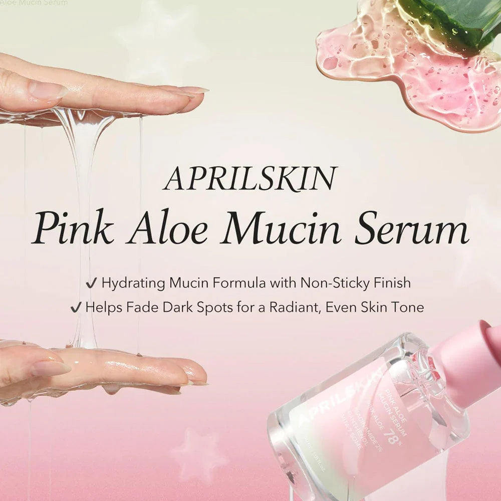 AprilSkin Pink Aloe Mucin Serum