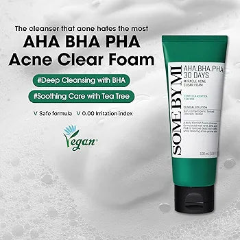 Some by Mi Aha Bha Pha 30 Days Miracle Acne Clear Foam