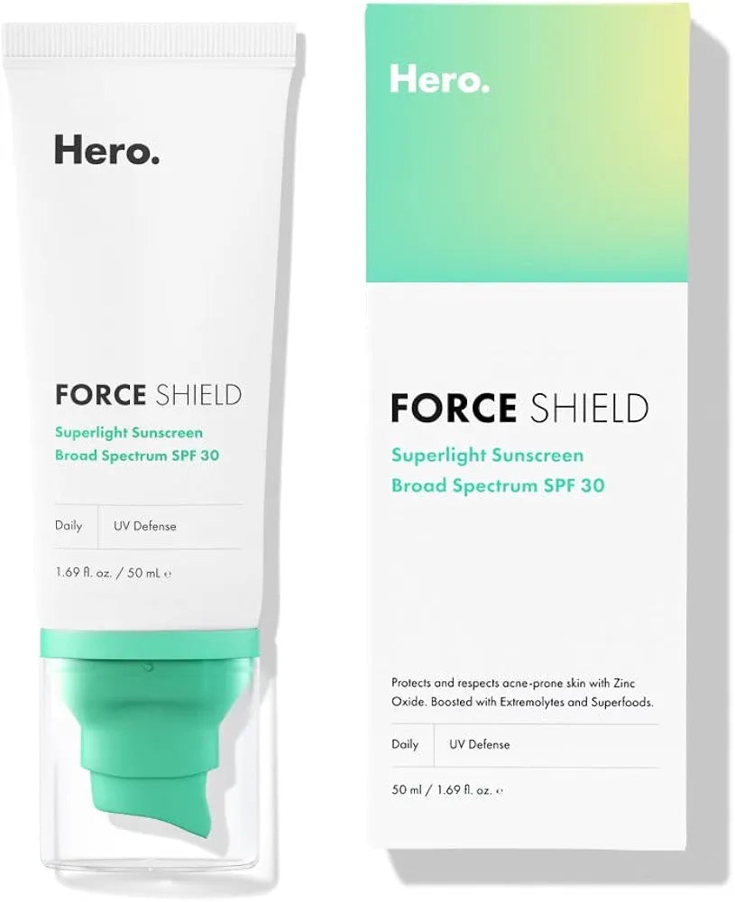 Hero Cosmetics Force Shield Superlight Sunscreen SPF 30