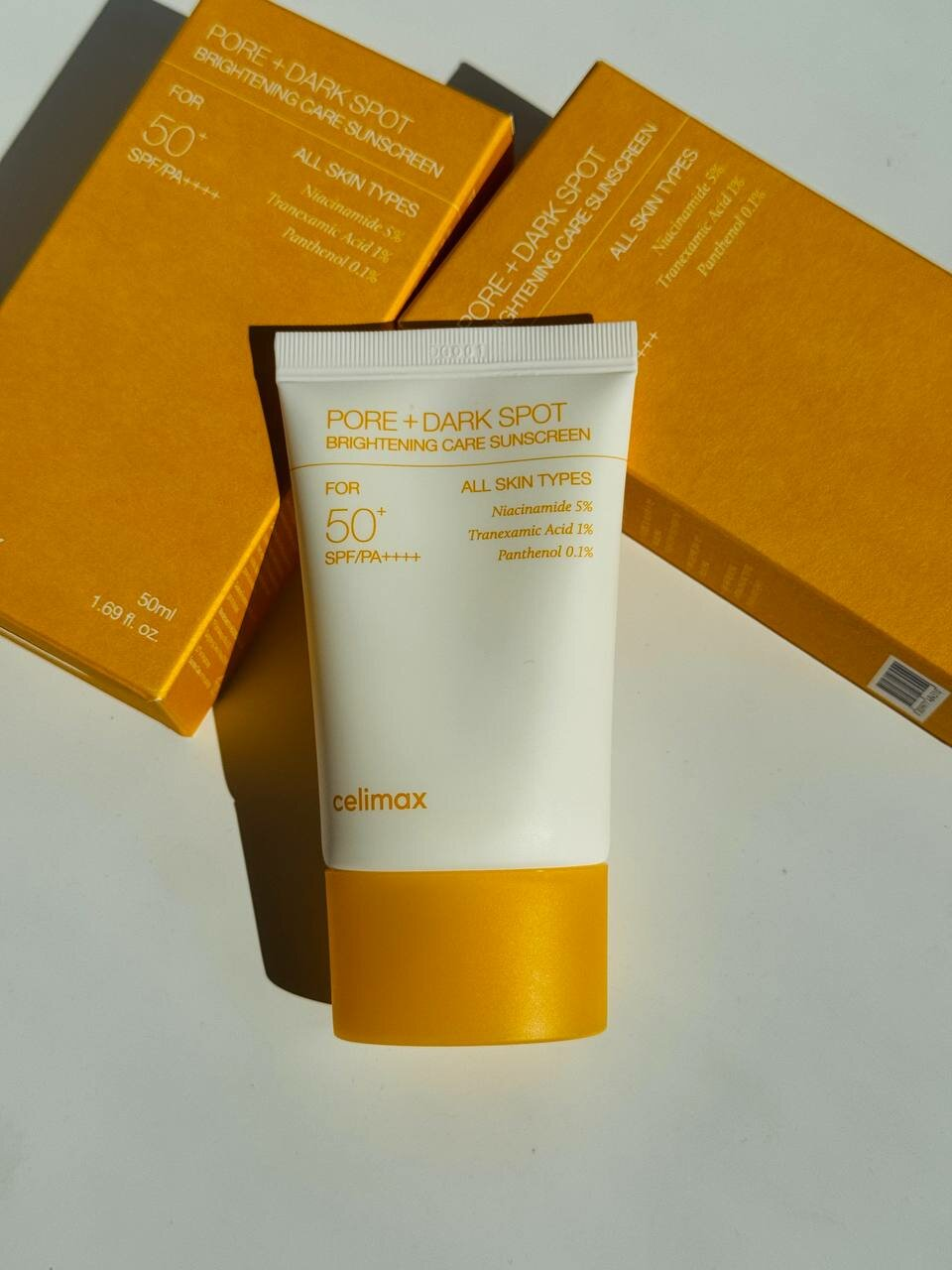 Celimax Pore + Dark Spot Brightening Care SunScreen