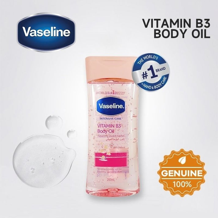Vaseline Intensive Care Vitamin B3 Body Oil 200ml