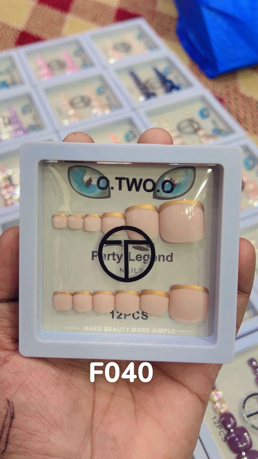 O.Two.O Nails 12pcs Box