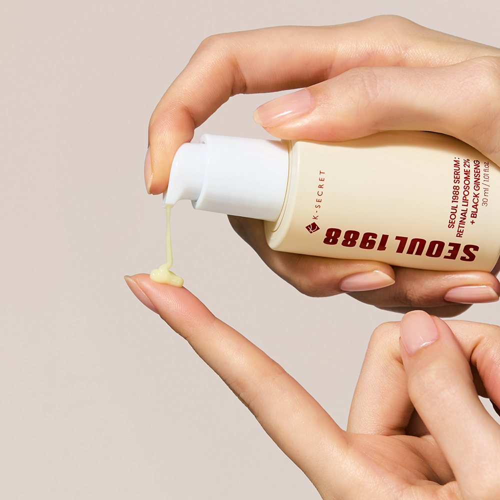 K-Secret SEOUL1988 Retinal Liposome 2% + Black Ginseng Serum
