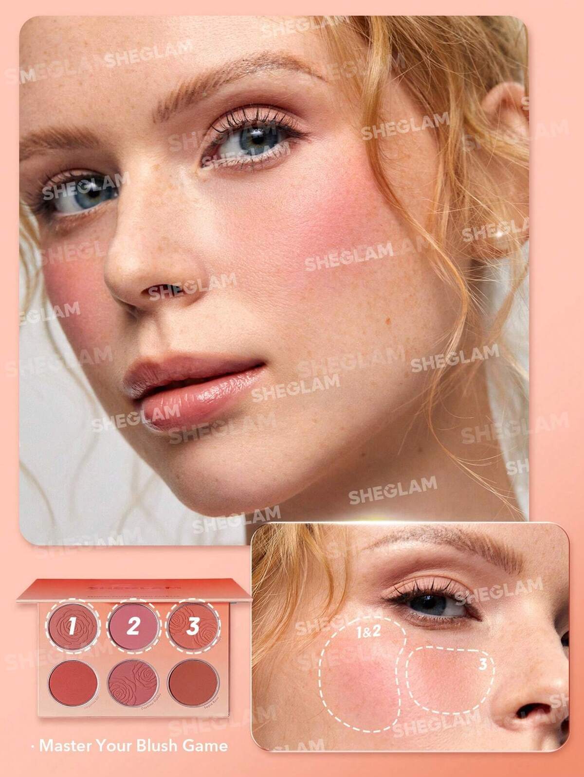 Sheglam Floral Flush Blush Palette