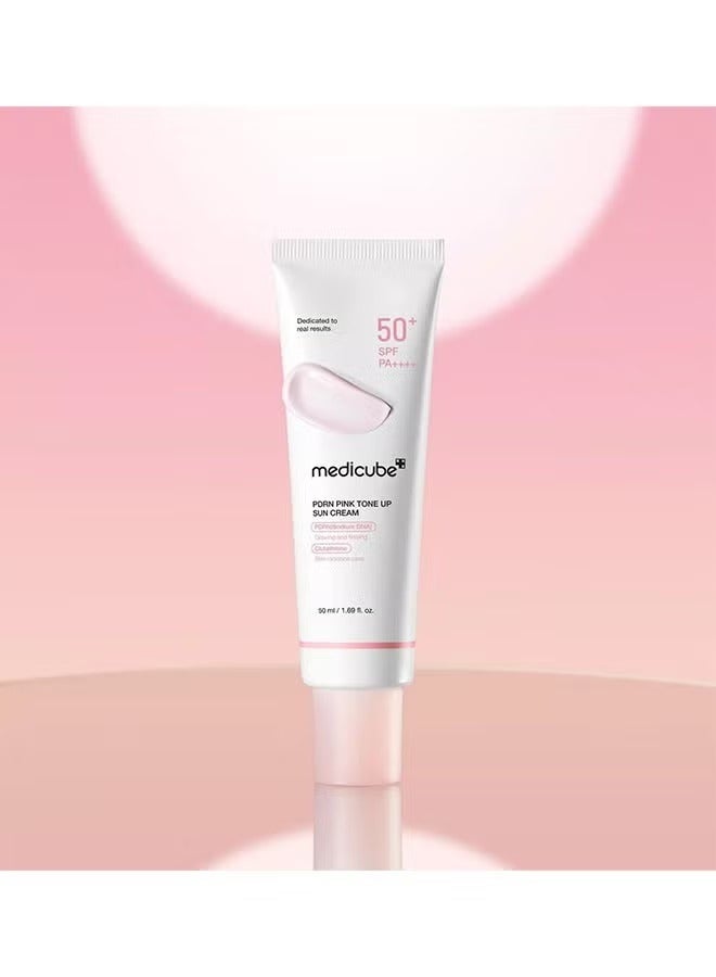 Medicube PDRN Pink Tone Up Sun Cream SPF50+ PA++++ 50ml