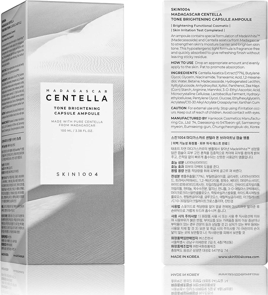Skin 1004 Centella Tone Brightening Capsule Ampoule 100 ML