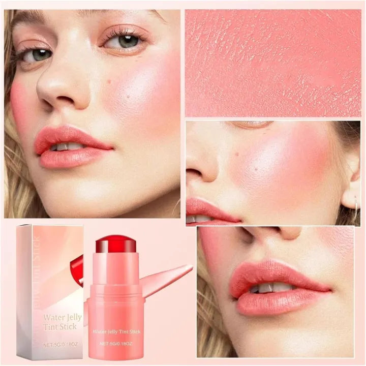 Milk Jelly Blush Makeup Lip Tint, Milk Jelly Tint, Jelly Blush Stick, 1 & 4Pcs Pack Available