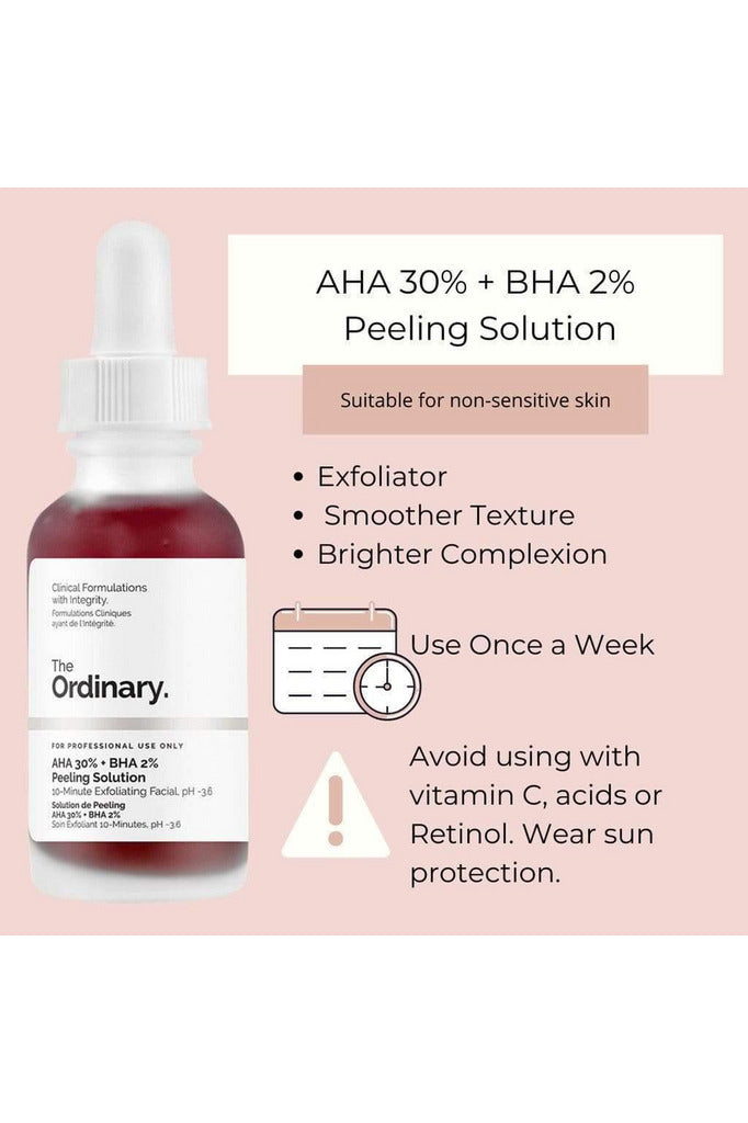 The Ordinary - Aha 30% + Bha 2% Peeling Solution