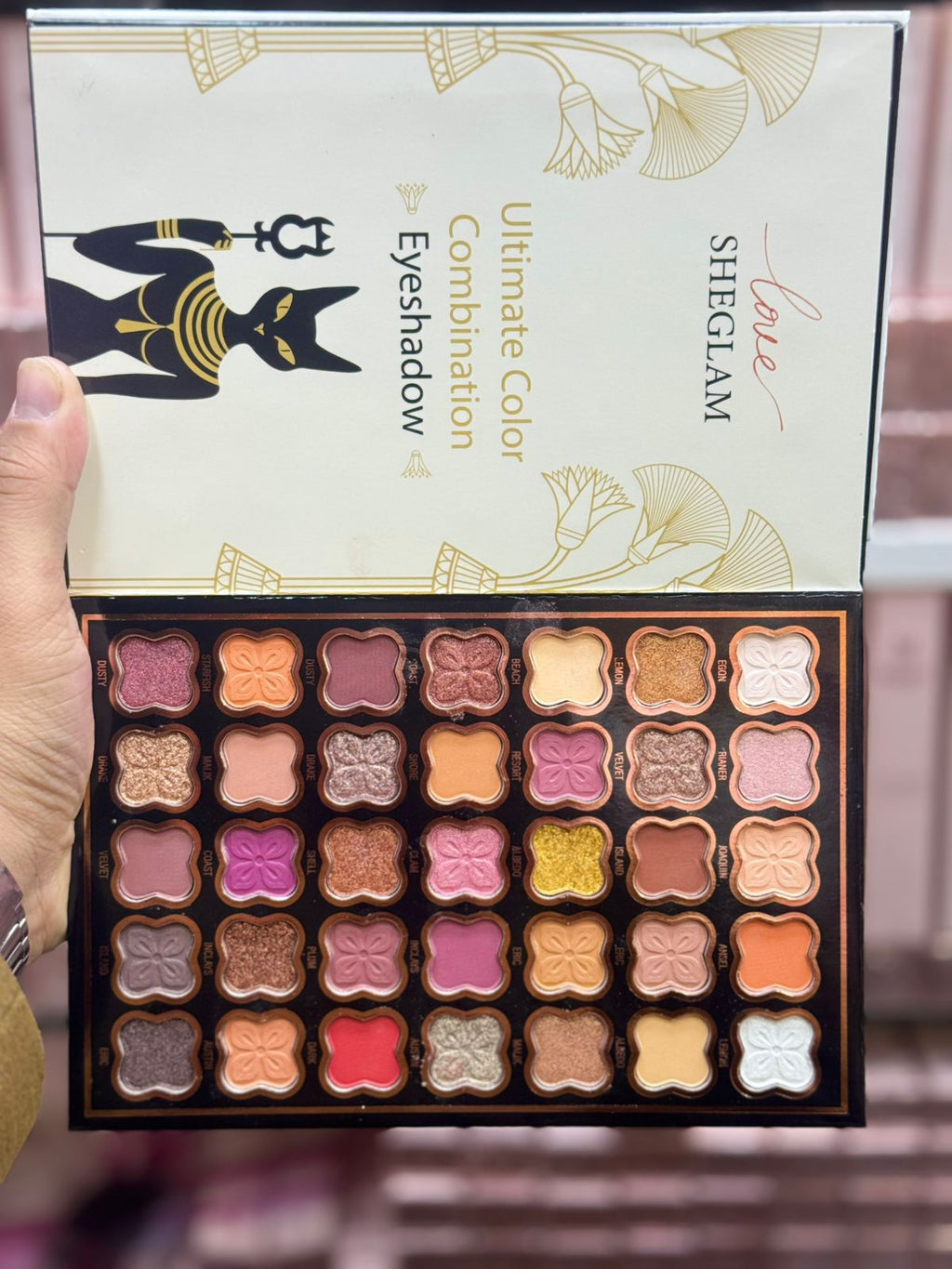Nora Flowers 6 folding Make-up Kit