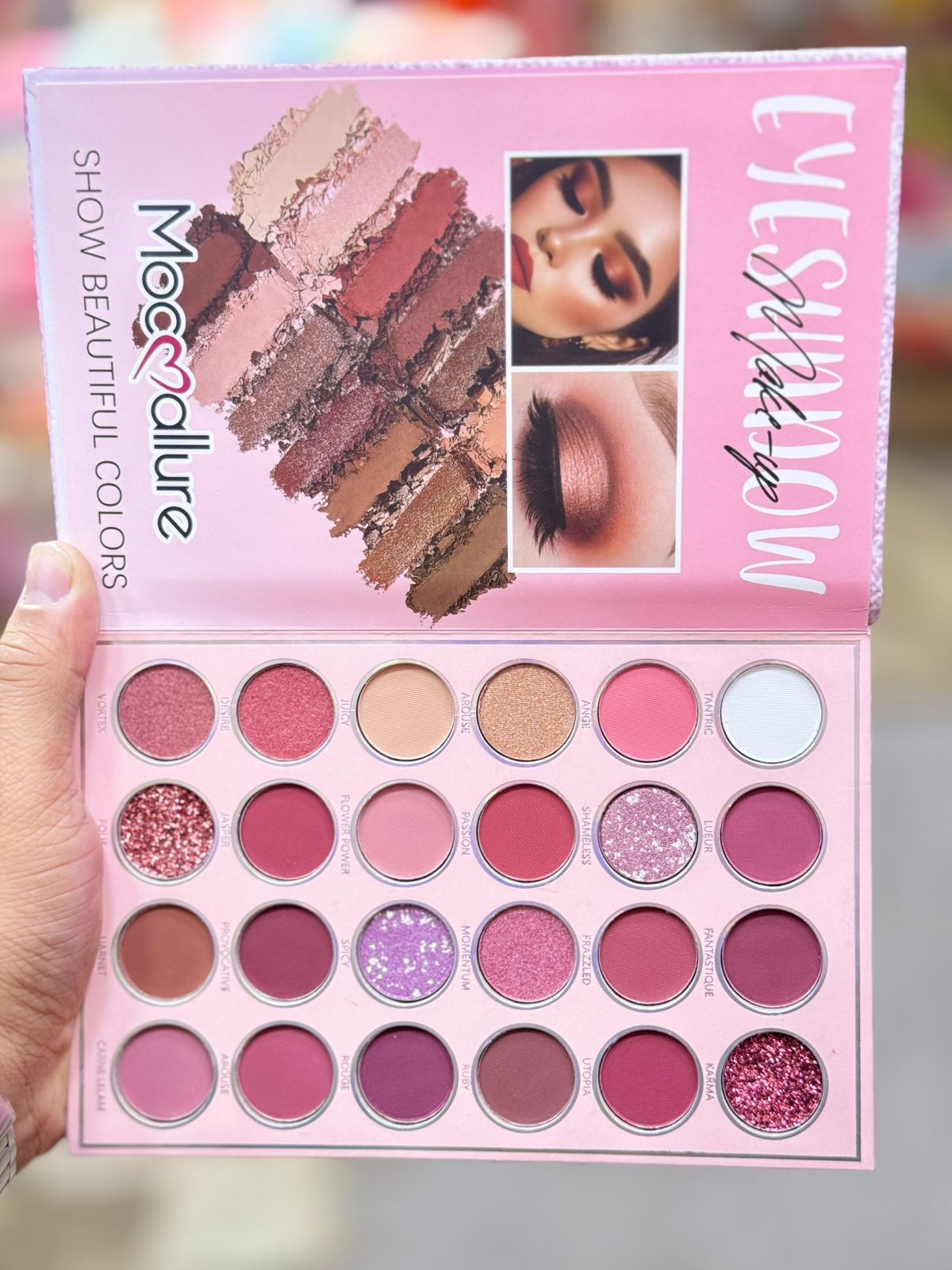 Mocallure 7 Folding All in one Multi Color Make-up Palette