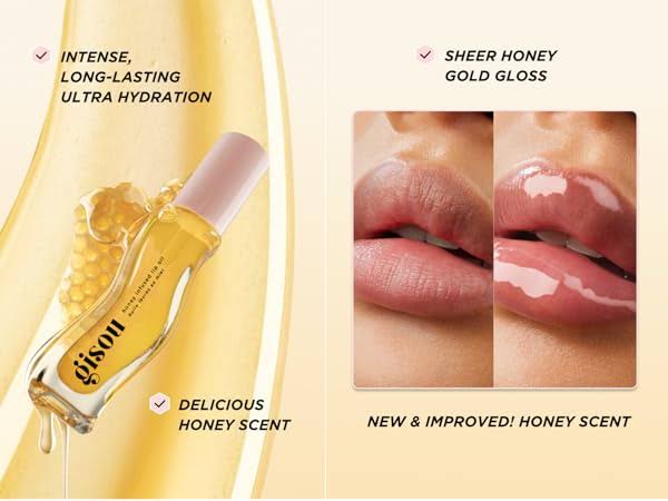 Gisou Honey Infused Lip Oil buy each.