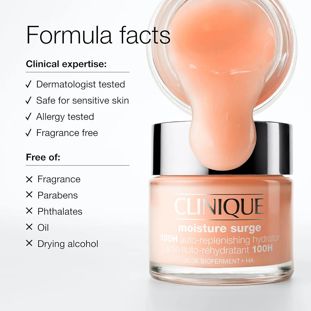 Clinique Moisture Surge 100H Auto-Replenishing Hydrator Oil Free Face Moisturizer
