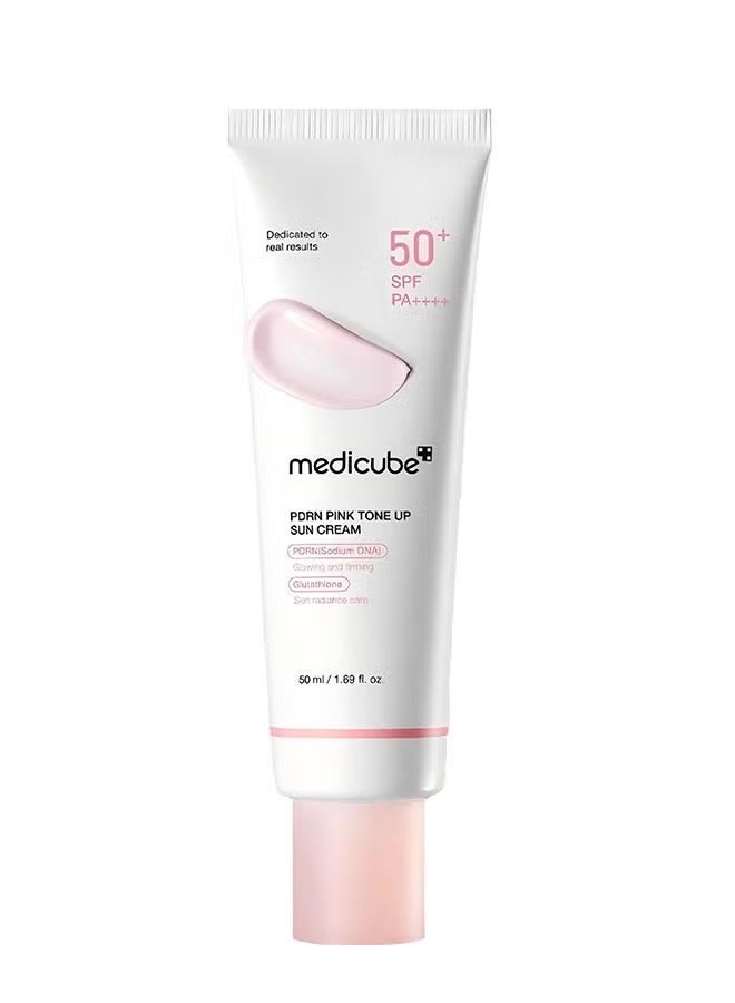 Medicube PDRN Pink Tone Up Sun Cream SPF50+ PA++++ 50ml