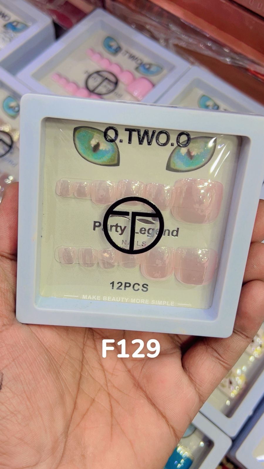 O.Two.O Nails 12pcs Box