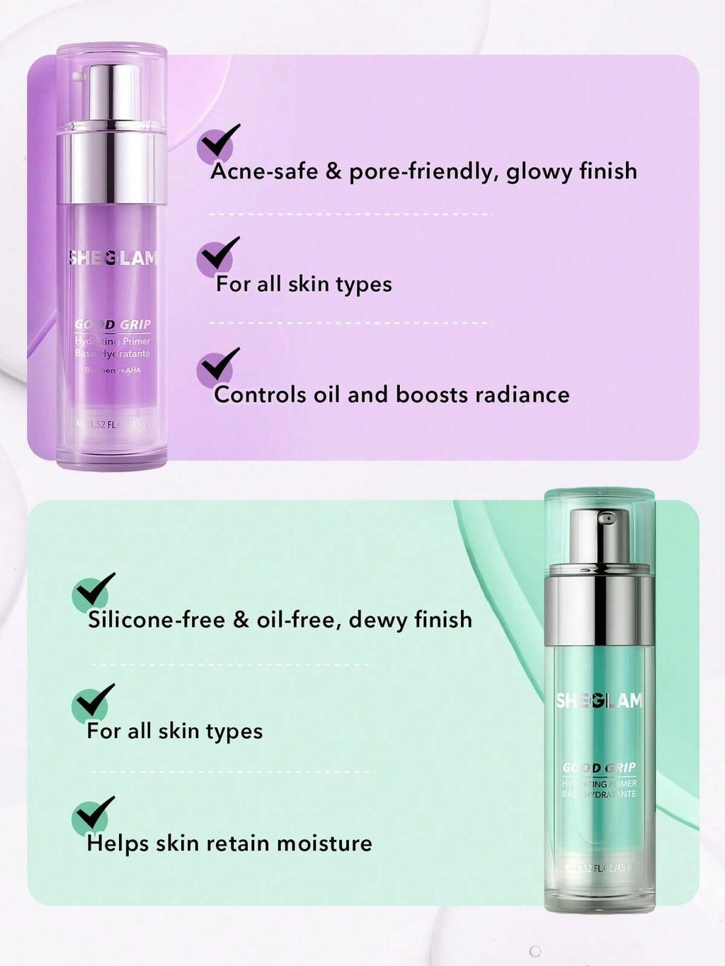 Sheglam Good Grip Hydrating Primer 45 ML