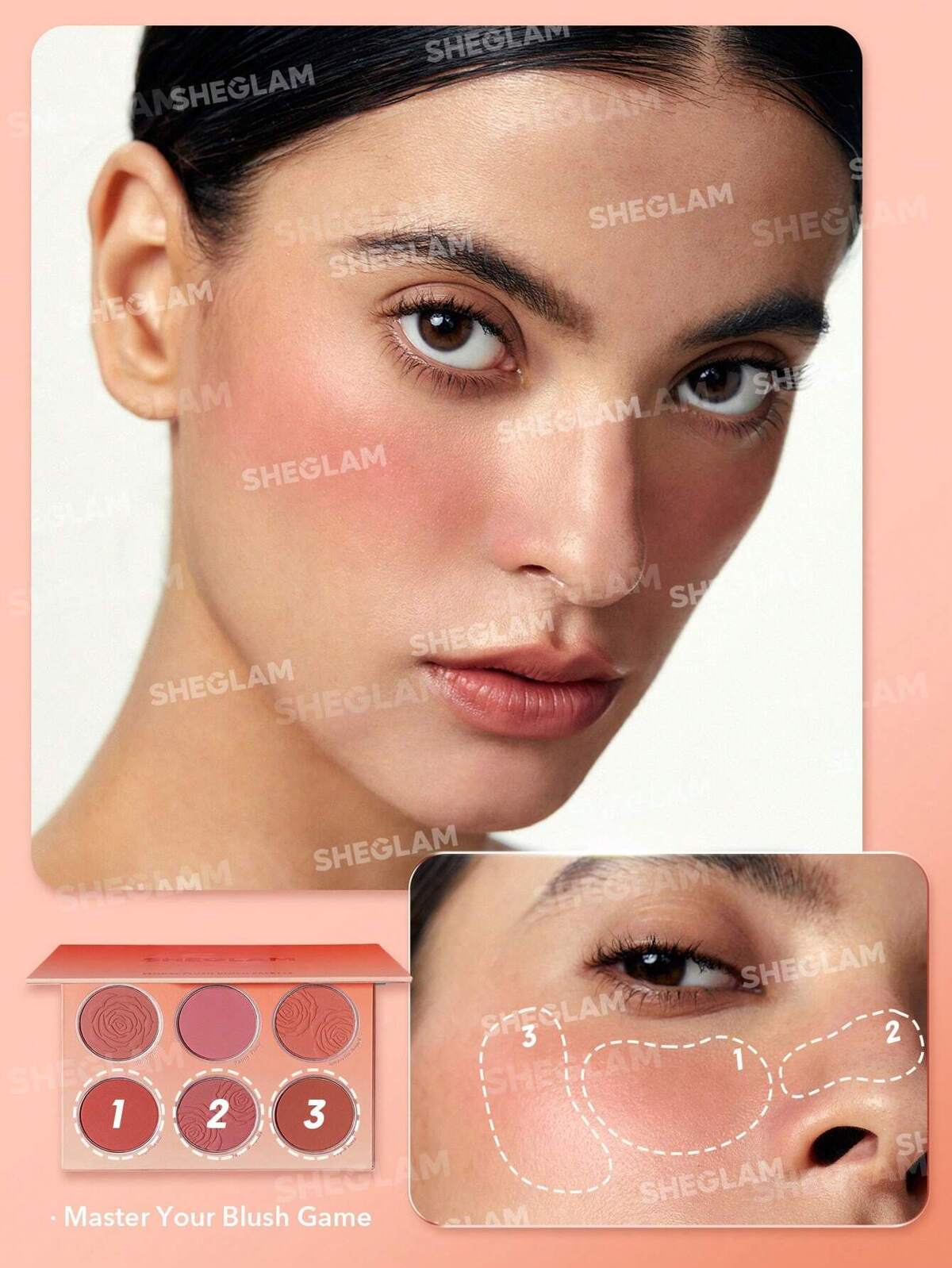 Sheglam Floral Flush Blush Palette