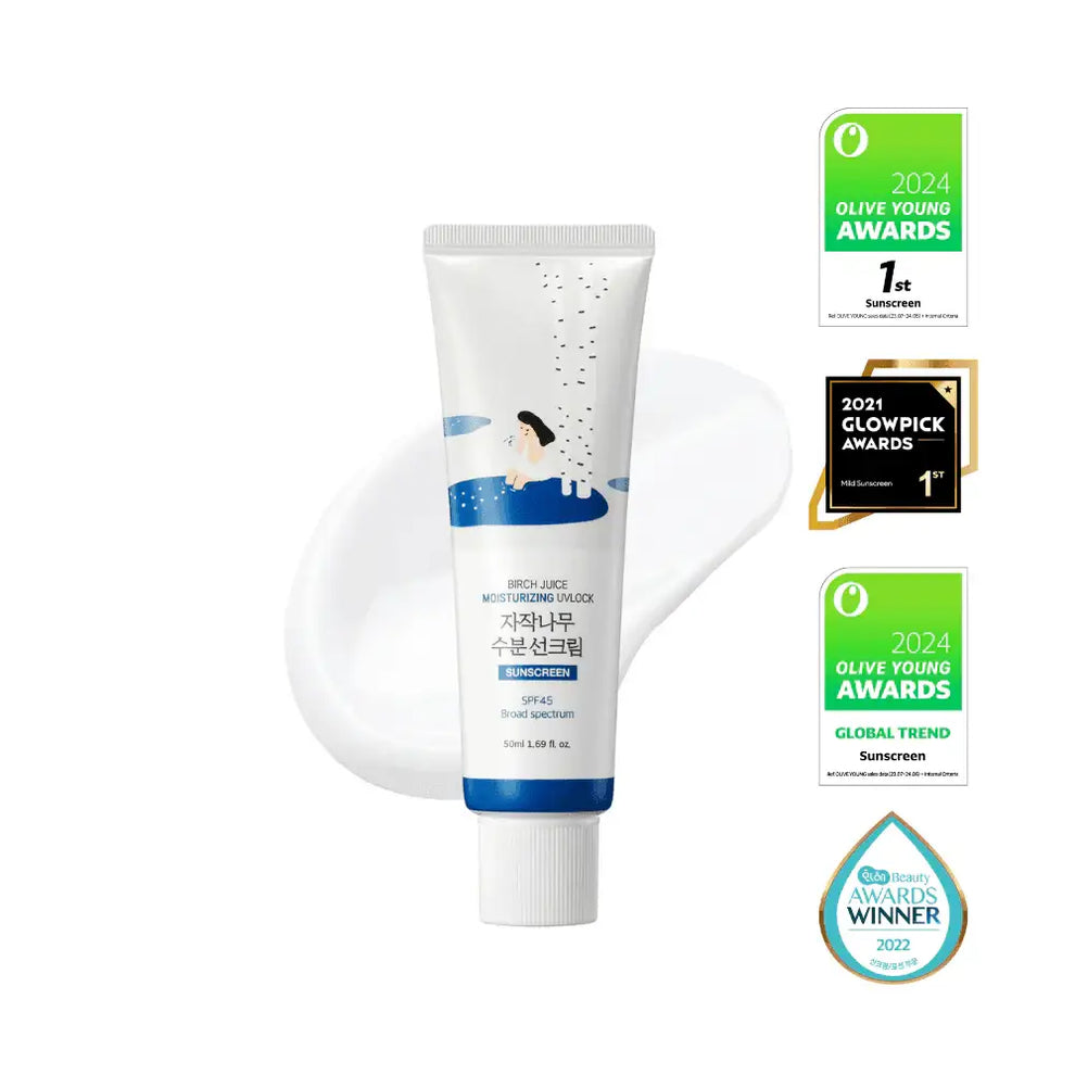 Round Lab Birch Juice Moisturizing Sunscreen SPF 50+ PA++++ (50ml)