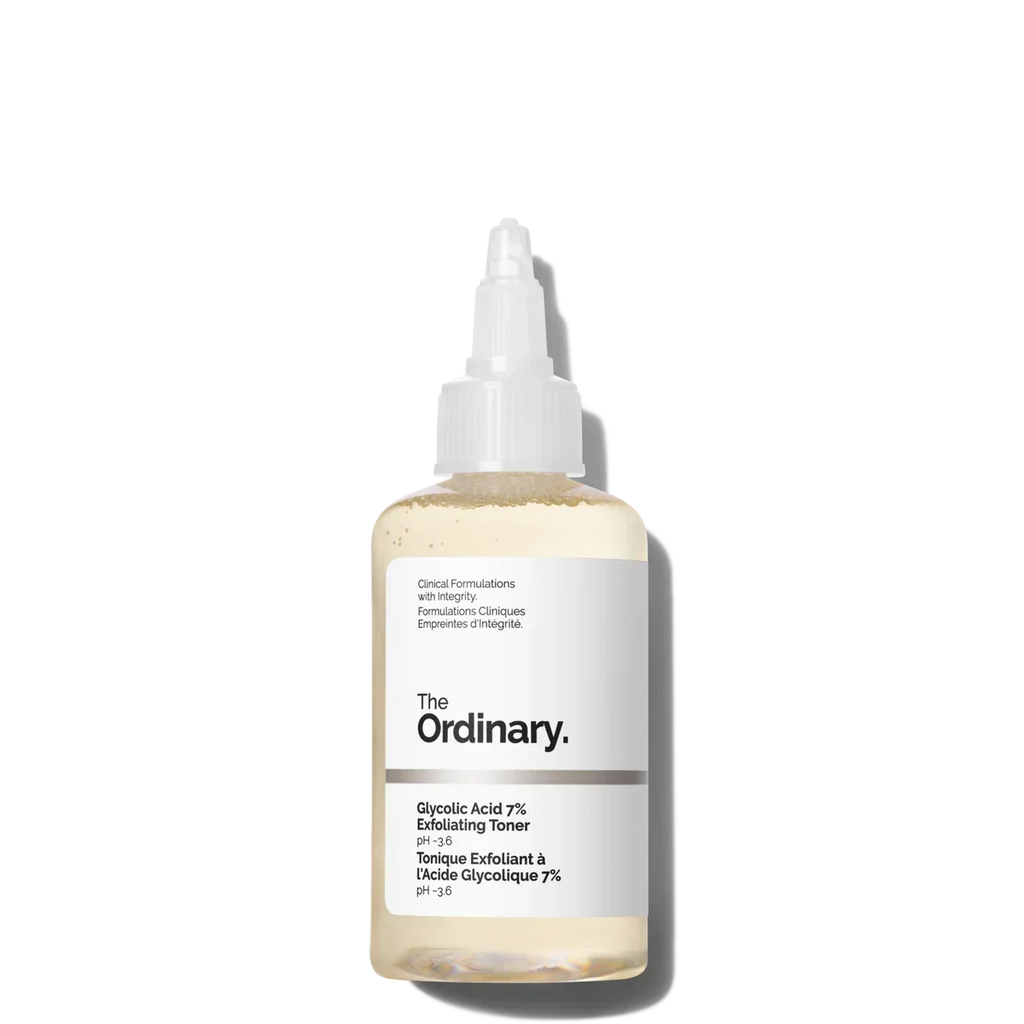 The Ordinary Glycolic Acid 7% Exfoliating Toner 240ml (Double Sticker)