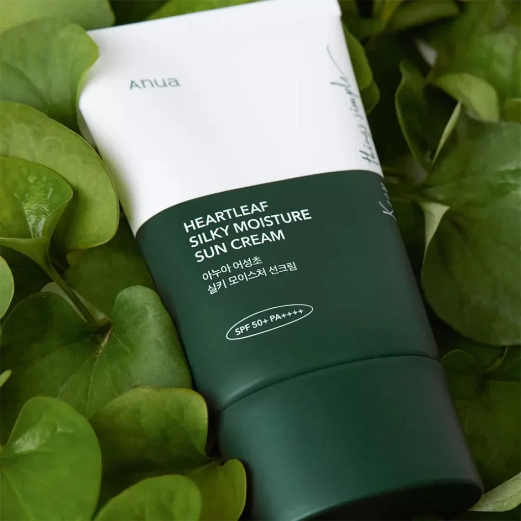 Anua Heartleaf Silky Moisture Sun Cream SPF 50+ PA++