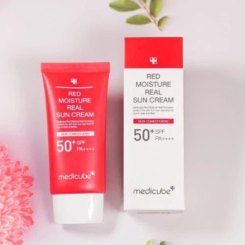 MEDICUBE Red Moisture Real Sun Cream 50ml SPF50+ PA+++