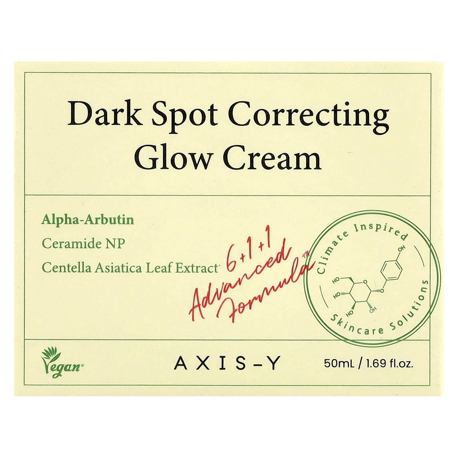 Axis-Y Dark Spot Correcting Glow Cream, 1.69 fl oz (50 ml)