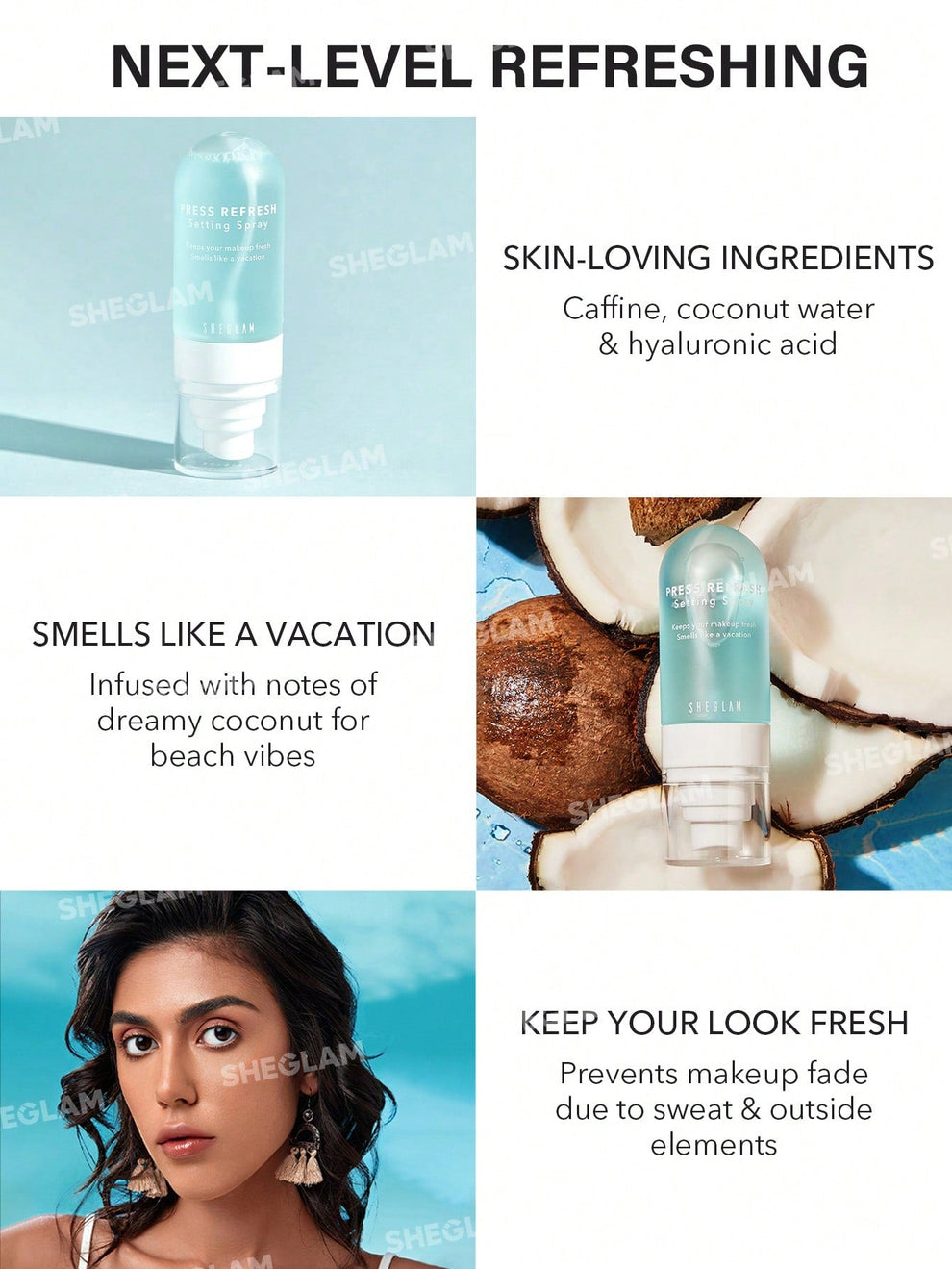 SHEGLAM Press Refresh Setting Spray 55ml