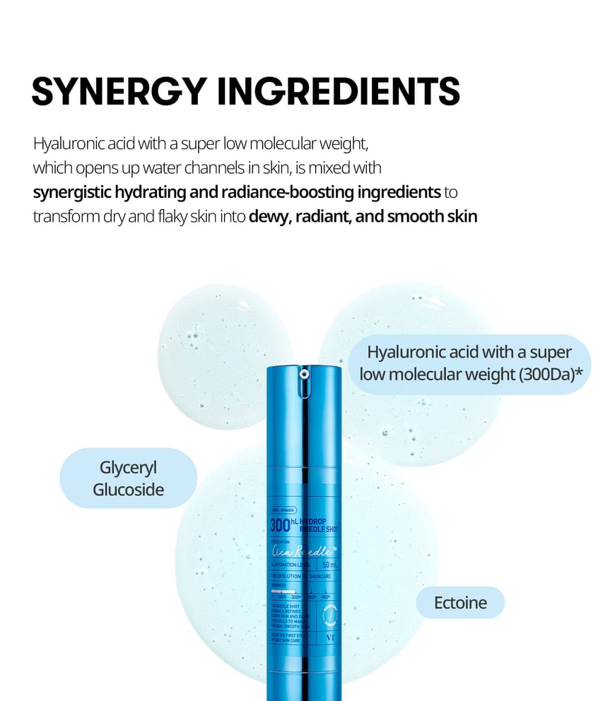 VT Cosmetics Hydrop Reedle Shot 300hL 50ml