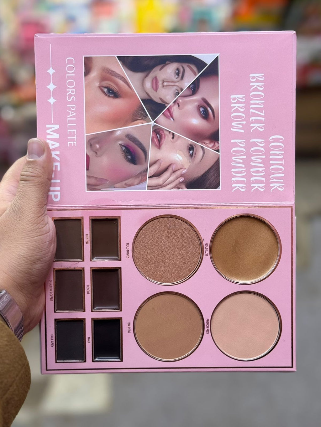 Mocallure All in One 6 folding Make-up Palette