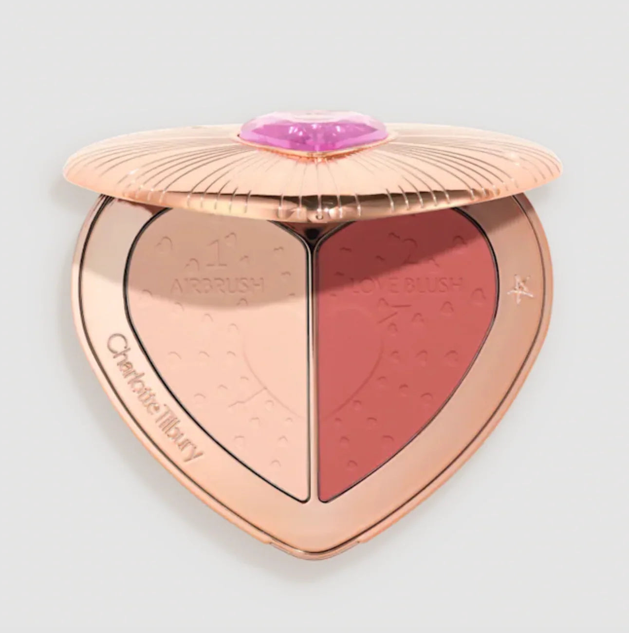 CHARLOTTE TILBURY - Pillow Talk Beauty Soulmates Face Palette - Flawless Peach