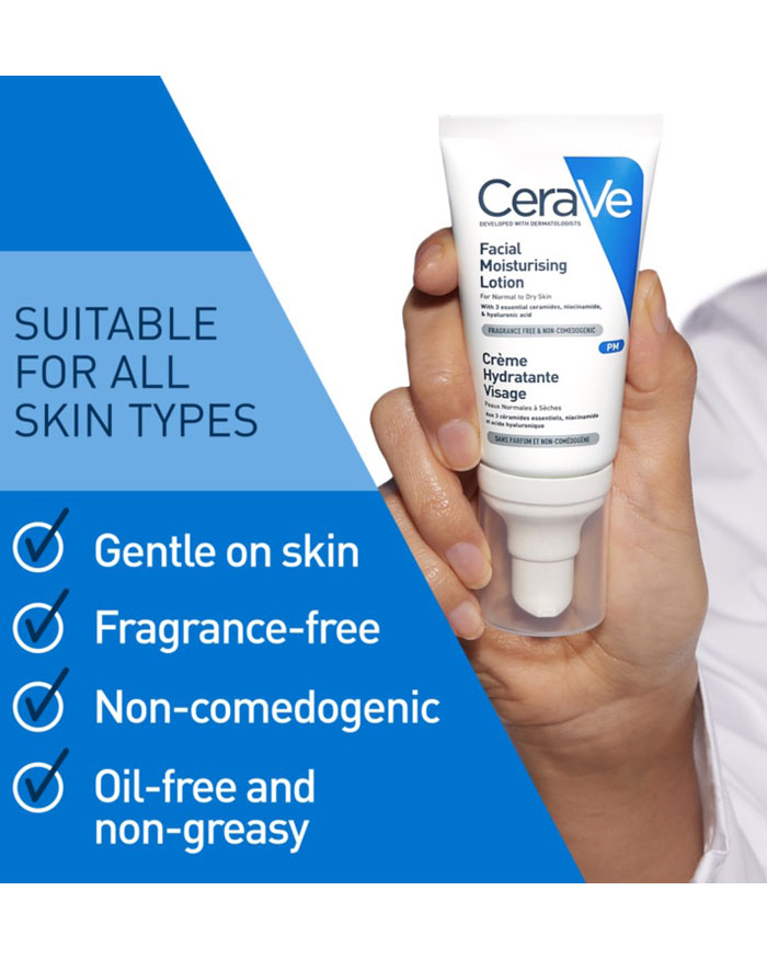 Cera ve Facial moisturizing Lotion PM